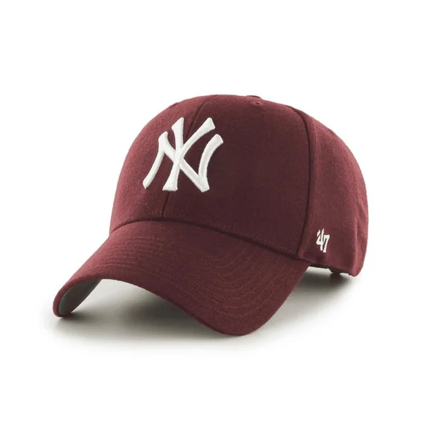 Casquette 47 BRAND Mlb New York Yankees MvpMaroon Rouge