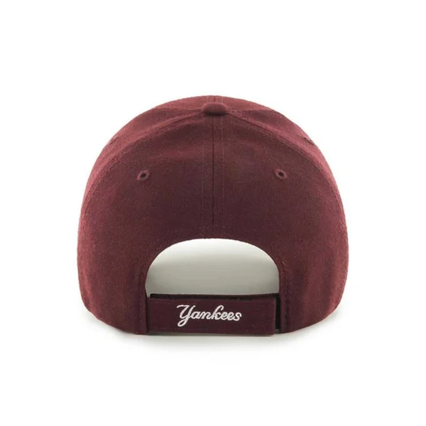 Casquette 47 BRAND Mlb New York Yankees MvpMaroon Rouge