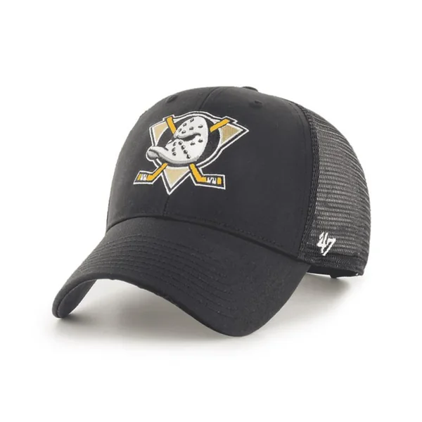 Casquette 47 BRAND Nhl Anaheim Ducks Branson Mvp Logo Noir