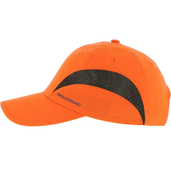 Casquette chasse respirante light orange
