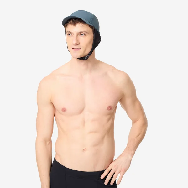 Casquette surf 100 gris carbone