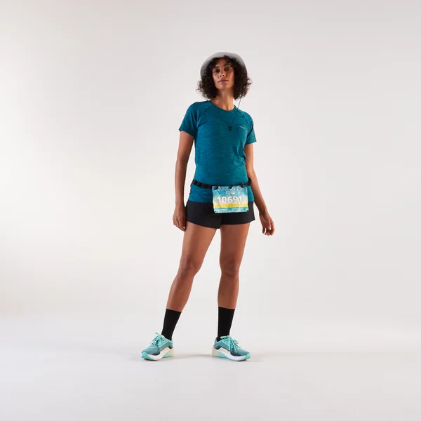 CEINTURE PORTE DOSSARD POUR COMPETITION DE RUNNING COURTE DISTANCE AU MARATHON