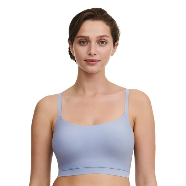 Chantelle - Bralette avec bretelles ajustables Bleu Ardoise M/L
