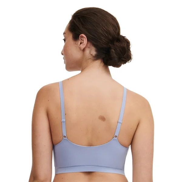 Chantelle - Bralette avec bretelles ajustables Bleu Ardoise M/L