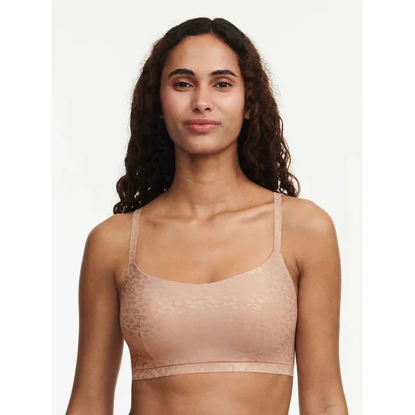 Chantelle - Bralette imprimée avec bretelles ajustables Shimmer Print M/L Soft Strech