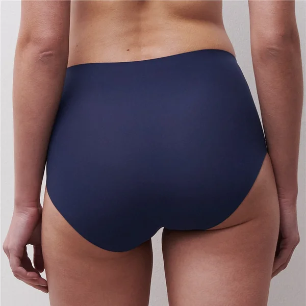 Chantelle - Culotte full brief sans couture Bleu Outremer O/S Soft Strech