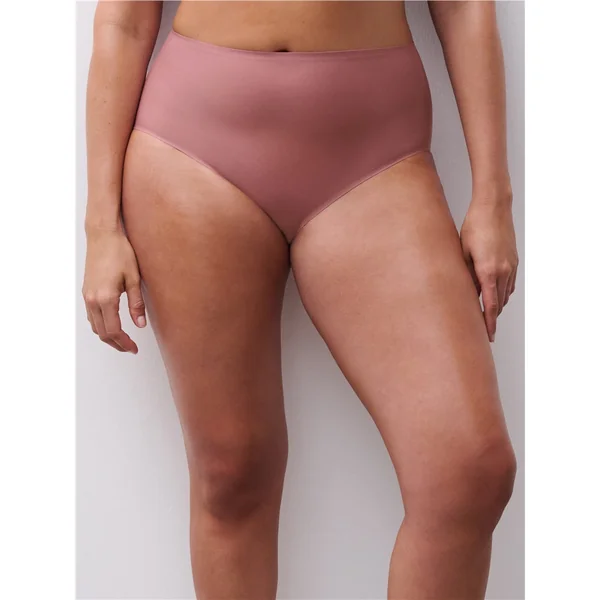 Chantelle - Culotte full brief sans couture Rose des bois O/S Soft Strech