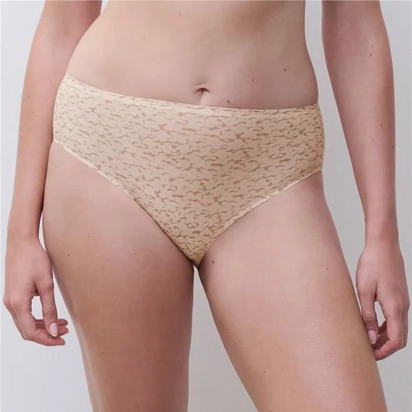 Chantelle - Culotte hipster sans couture Nude Print O/S Soft Strech