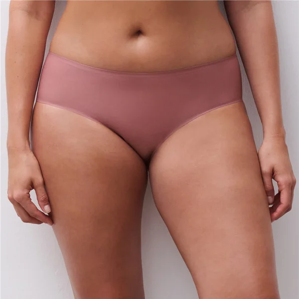 Chantelle - Culotte hipster sans couture Rose des bois O/S Soft Strech