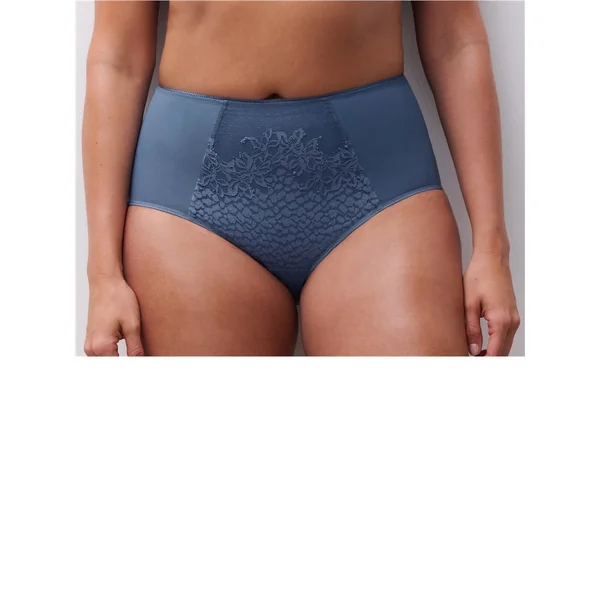 Chantelle - Culotte taille haute avec contrôle Bleu Orage XX-Large Maris