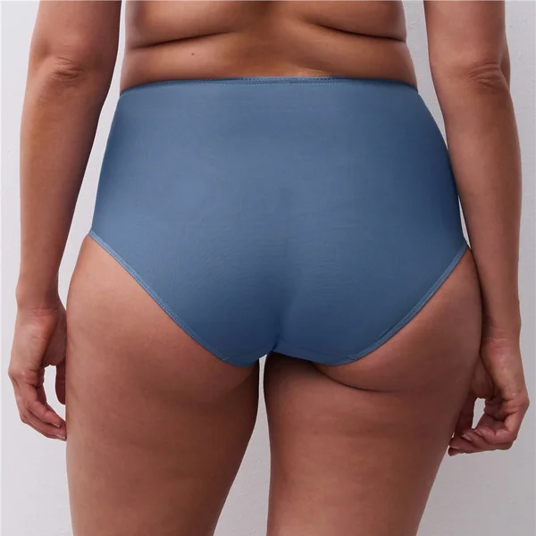 Chantelle - Culotte taille haute avec contrôle Bleu Orage XX-Large Maris