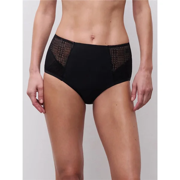Chantelle - Culotte taille haute avec maintien Noir Medium Intrigue