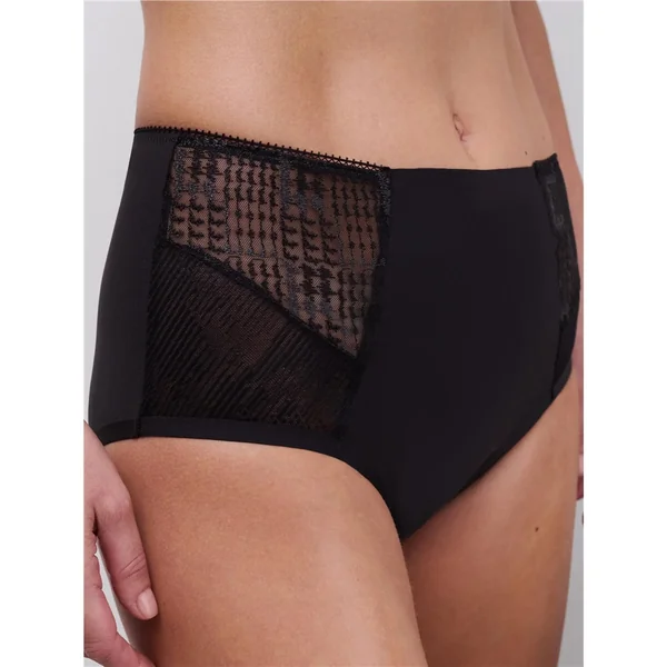 Chantelle - Culotte taille haute avec maintien Noir Medium Intrigue