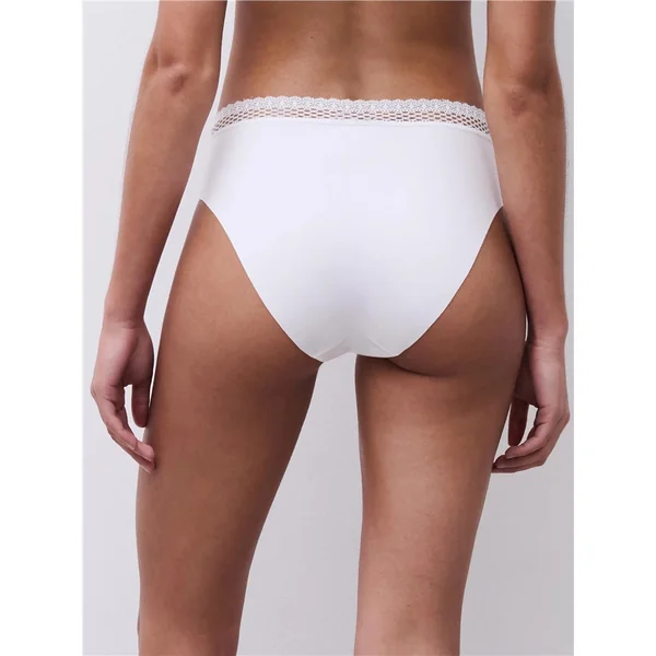 Chantelle - Culotte taille haute Blanc Small