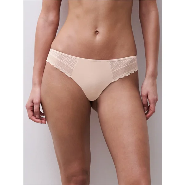 Chantelle - Culotte Thong en dentelle 0RG Large Norah Chic