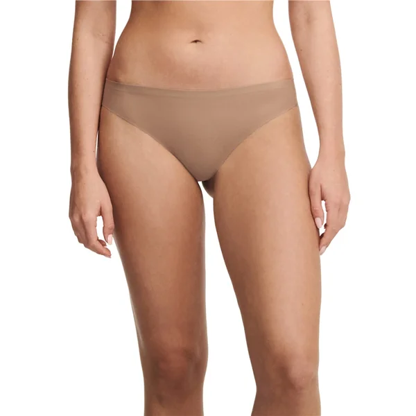 Chantelle - Culotte thong sans couture 02T Café Latté O/S Soft Strech