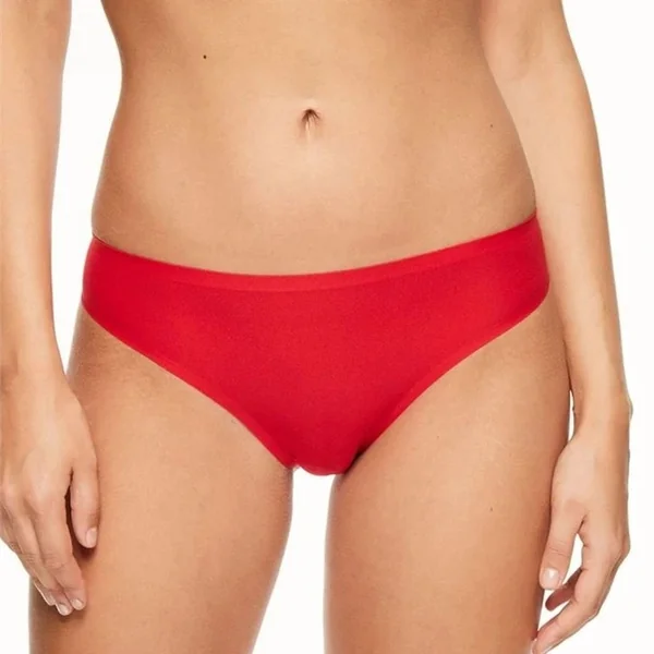 Chantelle - Culotte Thong sans couture 0YU Coquelicot Medium Norah
