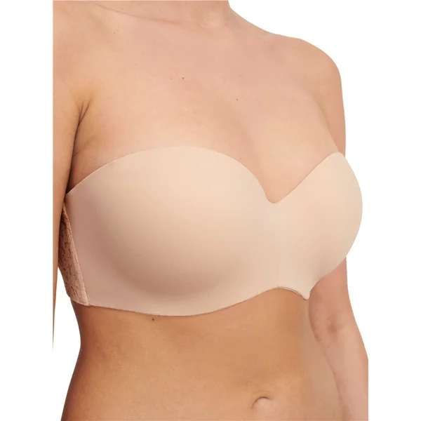 Chantelle - Norah soutien-gorge bandeau coque 38 (85) DD Beige Doré Instants