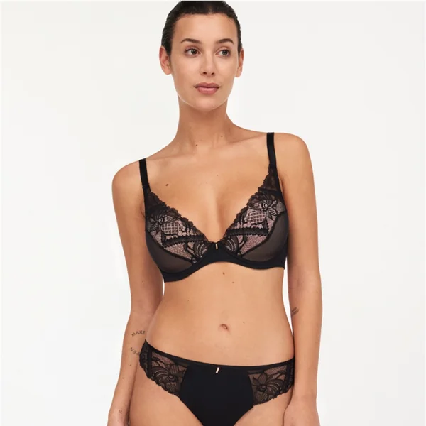 Chantelle - Soutien-George avec armature et coque 38 (85) B Noir