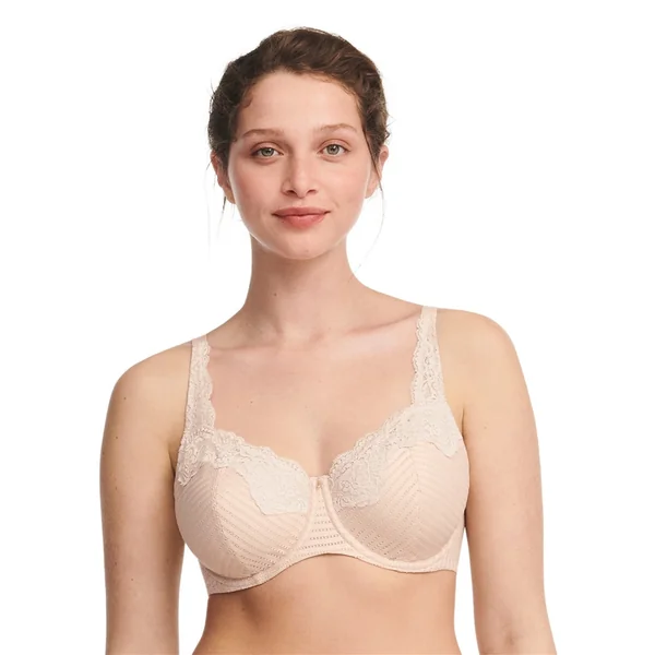 Chantelle - Soutien-gorge 3 parties souple avec cerceau 38 (85) C Beige Doré Marylin