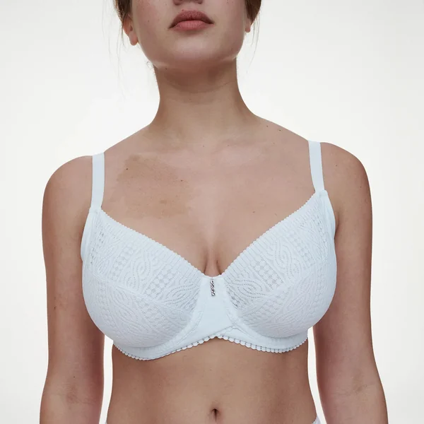 Chantelle - Soutien-gorge armaturé très enveloppant 36 (80) D Blanc Easy Support