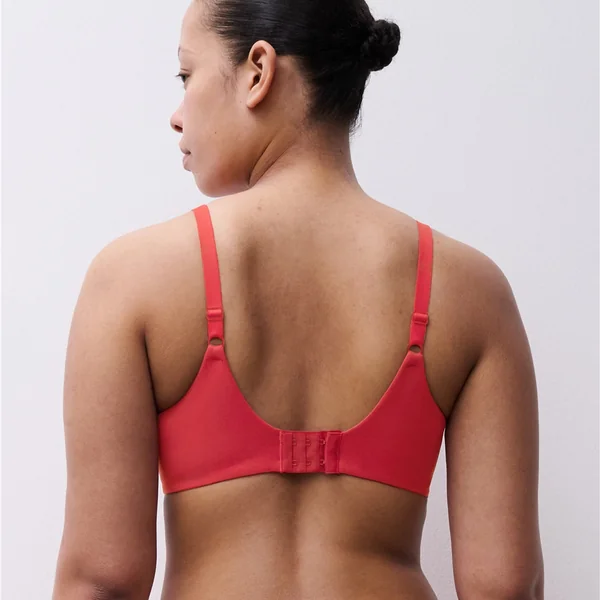 Chantelle - Soutien-gorge moulé avec cerceau 36 (80) D Coquelicot Norah