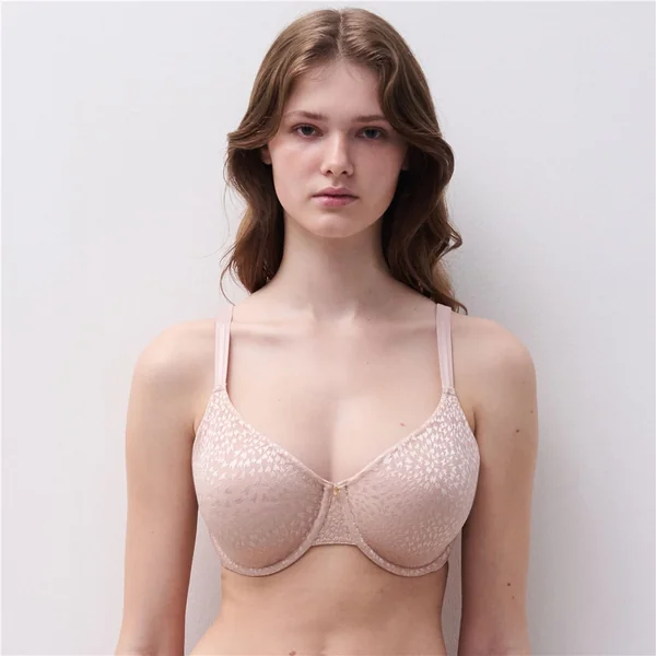 Chantelle - Soutien-gorge moulé minimisant 40 (90) E 0RG Soft Pink Magique