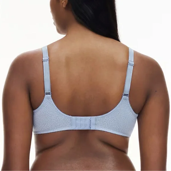 Chantelle - Soutien-gorge moulé minimisant 44 (100) F Bleu Ardoise C-Magnifique