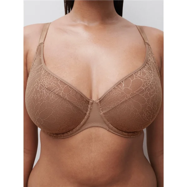 Chantelle - Soutien-gorge plongeant spacer 34 (75) H 02T Café Latté Belle