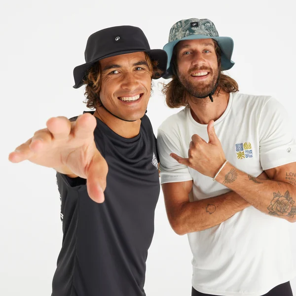Chapeau bob surf, 500 Surfhat noir