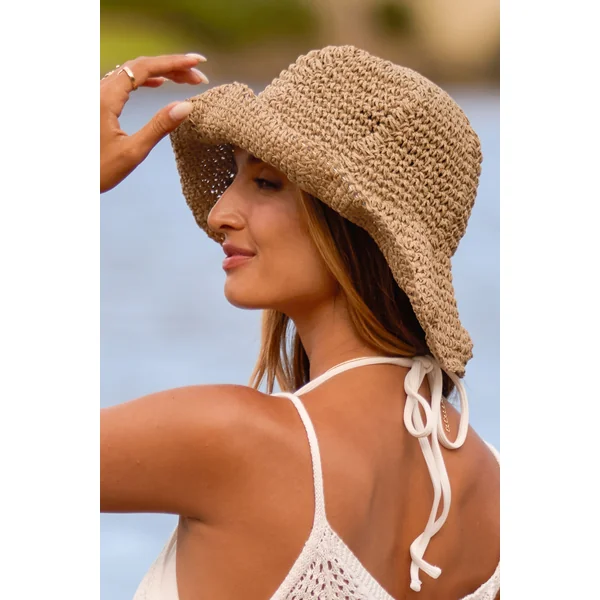 Chapeau en paille saint lucia
