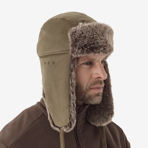 Chapka chasse Toundra 500 marron