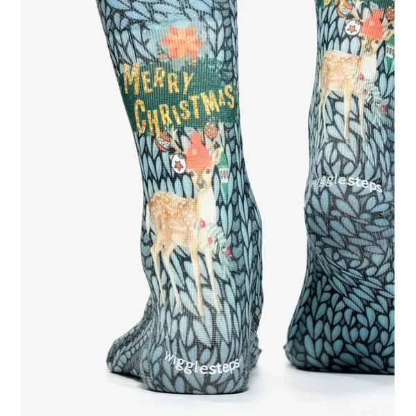 Chaussettes de Noël avec faon Xmas Deer