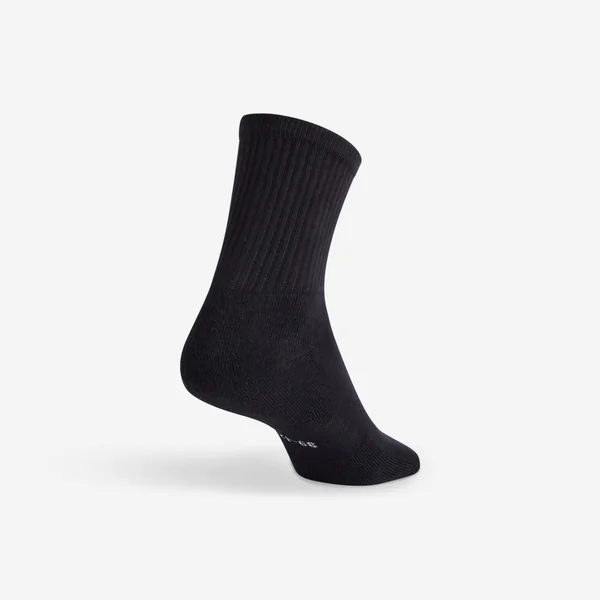 CHAUSSETTES DE SPORT HAUTES RS 100 NOIR LOT DE 3