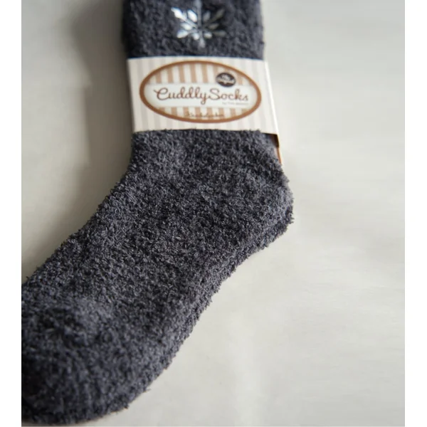Chaussettes douces grises Alpina Cuddly flocon de neige
