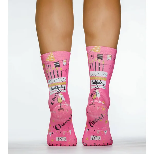 Chaussettes Femme Birthday Candile