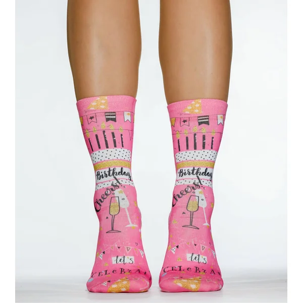 Chaussettes Femme Birthday Candile