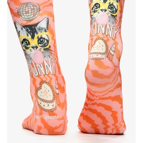 Chaussettes femme Funny Cat