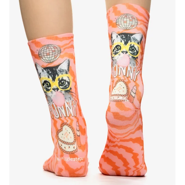Chaussettes femme Funny Cat