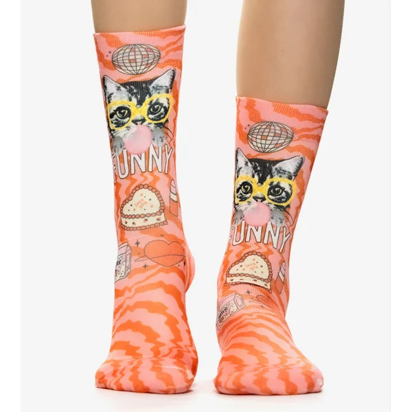 Chaussettes femme Funny Cat