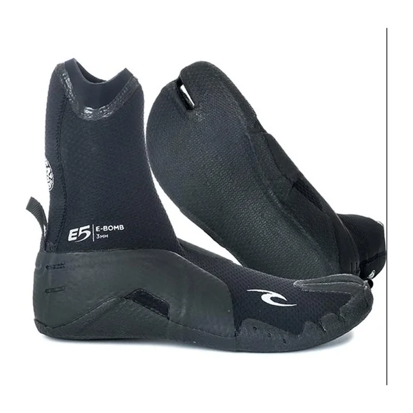 chausson néoprène E BOMB 3MM S/TOE BOOT RIP CURL 90 BLACK