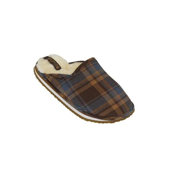 Chausson pantoufle COOL home men plaid - confort intérieur et chaleur