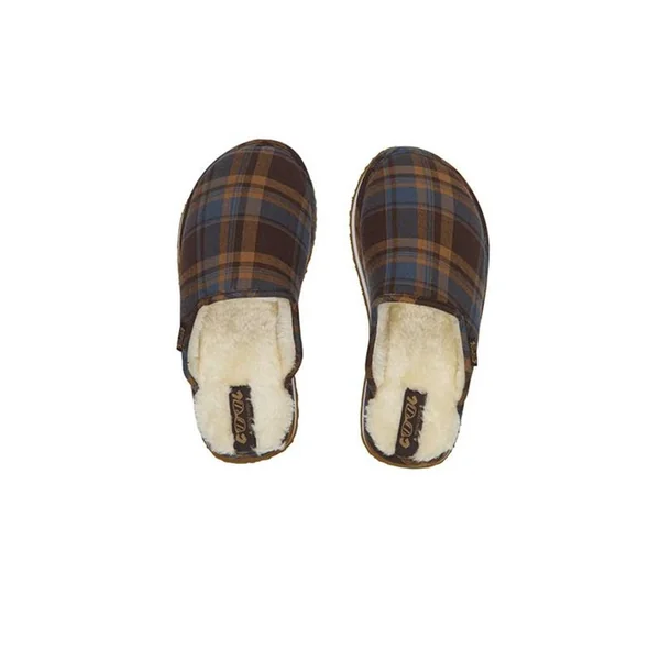 Chausson pantoufle COOL home men plaid - confort intérieur et chaleur