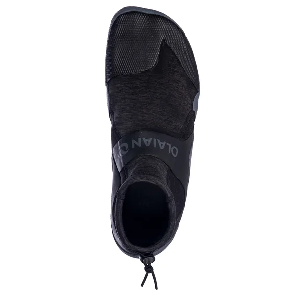 Chaussons bas surf 500 néoprène 2mm gris noir