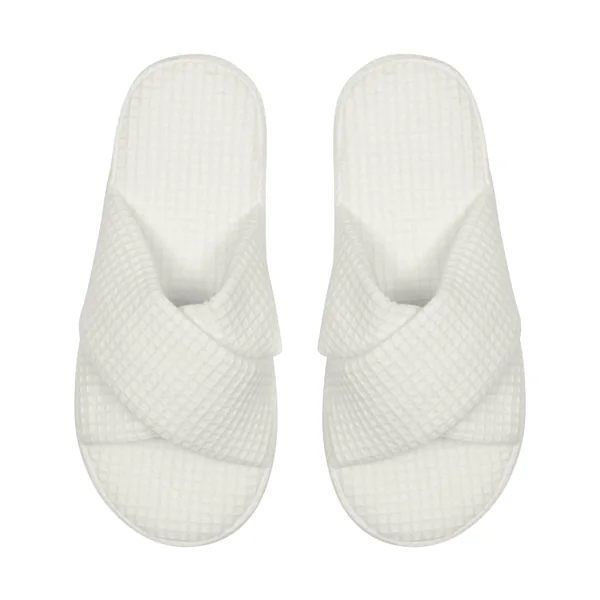 Chaussons Gaufre - Blanc