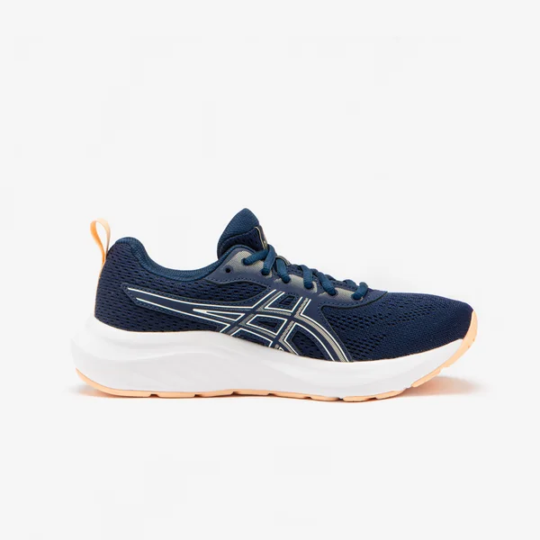 Chaussure de running Femme, Asics Gel Windhawk Bleu marine et abricot