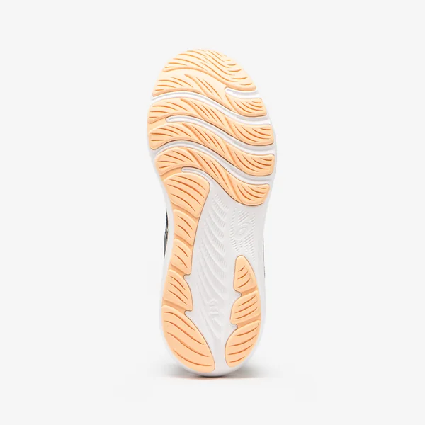 Chaussure de running Femme, Asics Gel Windhawk Bleu marine et abricot
