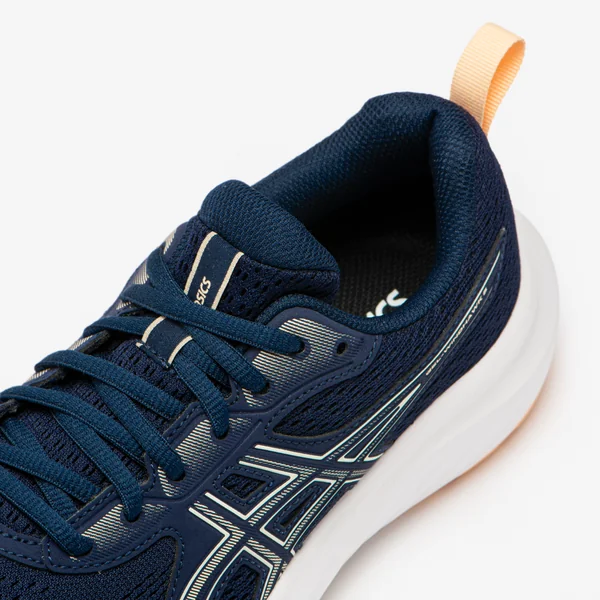 Chaussure de running Femme, Asics Gel Windhawk Bleu marine et abricot