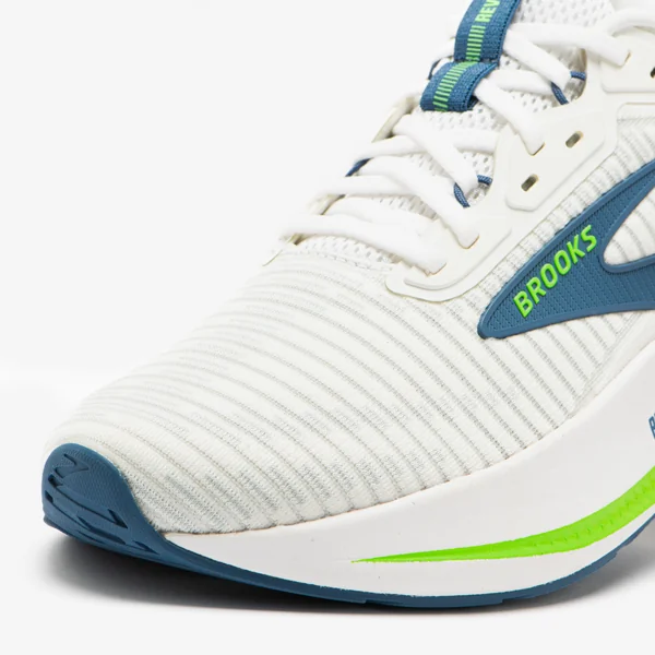 Chaussure de running Homme, Brooks Revel Max blanc vert