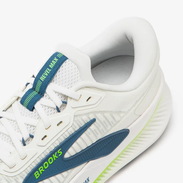 Chaussure de running Homme, Brooks Revel Max blanc vert